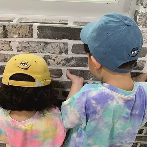 Children's Thin Visor Cap Handsome Letter Baseball Cap Outdoor Sun Hat 10 best sales custom visor - №5