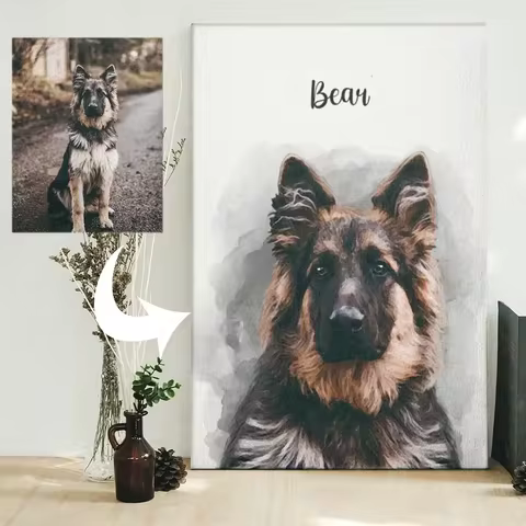 6 best sales dog portrait - №6