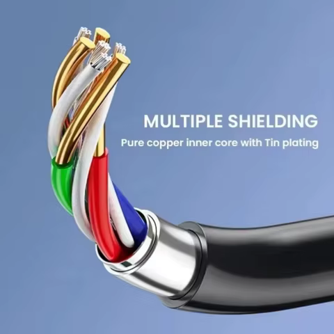 XIKCU 3.5mm Extension Cable Headphone Extension Cable Gold Plated Aux Cable Audio Stereo Jack Male to Female TRS Cord 1m 5m 12 best sales 2 male 1 female 3.5mm - №4