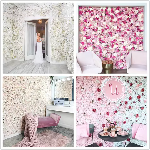 10 best sales flower wall panels - №2