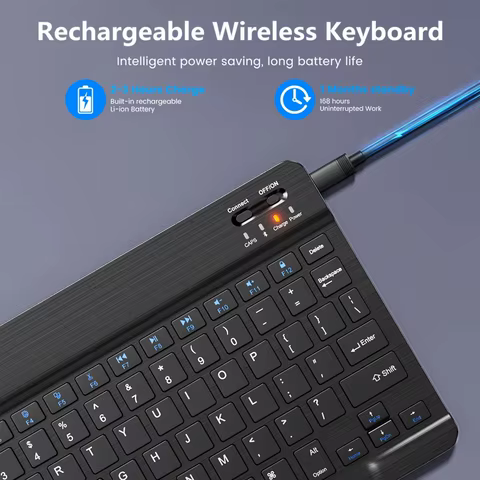 8 best sales wireless keyboard russian - №6