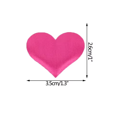 100/200Pcs Artificial Love Heart Petals Valentine's Day Wedding Party Confetti Petals Sponge Satin Fabric Table Bed Decorations 12 best sales confetti wedding - №9