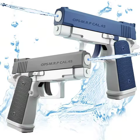 M1911 Water Guns Pistol Toy Squirt Guns, Summer Pool Beach Shooting Games Outdoor Toys, Water Blaster Pistol for Kids Adult 8 best sales cool water - №4