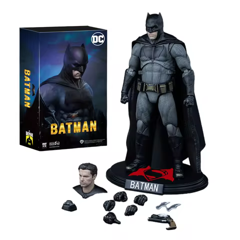 DC Originals Justice League Figure ben Batman Anime Figures Superman Batman Aquaman Mera Figures Collectble Models Toys Gift 8 best sales batman vs superman - №3
