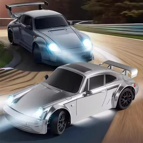 New 4WD Remote Control Drift Car Full Size 1:24 Mini Remote Control Racing Car Model 2.4G Radio High Speed RC Car Boy Toy Gift 8 best sales wl toys 12428 - №2