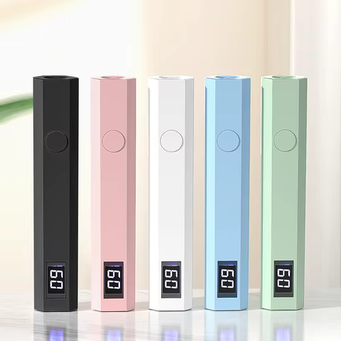 YIKOOLIN Convenient Handheld Nail Dryer Lamp UV/LED Nail Curing All Gel Polish Nail Art Tool USB Rechargeabl Quick Dry Nail Lamp 8 best sales american capsule - №5