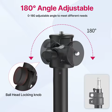 Ulanzi MT-79 2M Portable Universal Tripod Aluminum Alloy Lamp Holder Support LT028 Fill Light Lightweight Camera Action Camera 7 best sales yingtai phone - №6