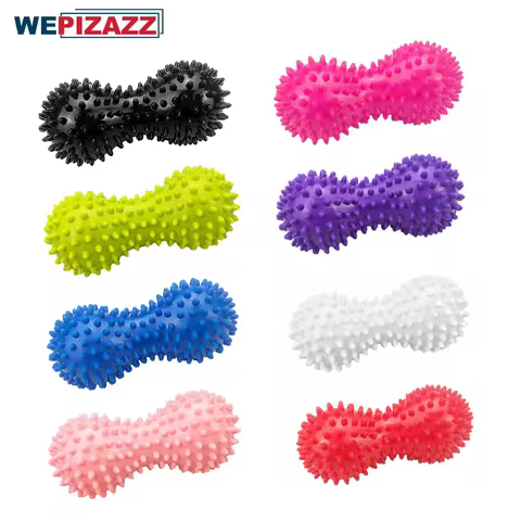 Peanut Massage Ball, Deep Tissue Massage Ball for Back, Neck, Shoulder, Spine, Legs, Hips, Trigger Point Muscle Massage Relaxer 10 best sales massage gun ball - №4