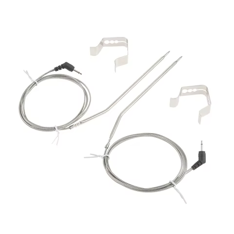 2sets Meet Thermometer Probes Stainless Steel TP20 TP25 TP08S Replacement Thermopro TP17 TP16 TP-07 TP06S TP04 TP09 Parts 12 best sales tp04 - №11