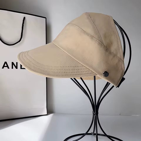 Quick Dry Hat Summer Empty Cap Women's Upgrade Can Hang Mask Outdoor Visor Thin Quick Dry Sunscreen Hat 10 best sales custom visor - №2