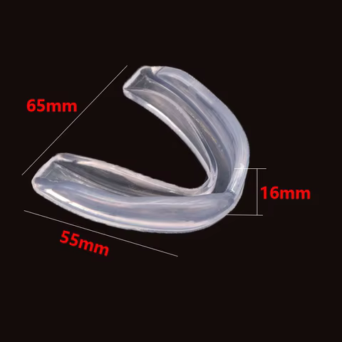 COYOCO Sports Tooth Silicone Mouth Guard Boxing Protector Anti-wear Free Shaping Taekwondo Mouthguard Karate Rugby Braces 6 best sales replacement teeth - №3
