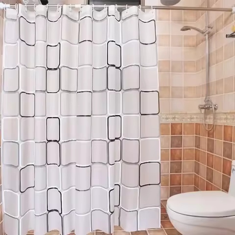 10 best sales luxury shower curtain - №2