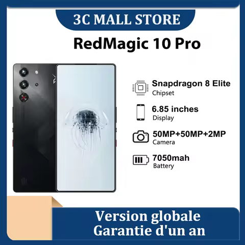 Global Version RedMagic 10 Pro 5G Gaming Phone 6.85 10 best sales asus zenfone 8 - №10