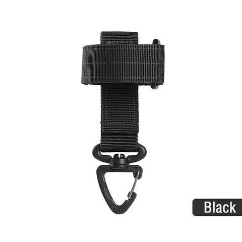Mountaineering Buckle Outdoor Keychain Tactical Gear Clip Keeper Pouch Belt Keychain Gloves Rope Holder Military Hook Camping 10 best sales msa helmet - №7