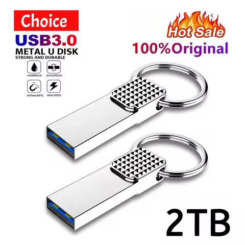 High Speed USB 3.0 Pendrive 64GB 32GB Memoria USB Memory Stick Pen Drive USB Flash Drives Waterproof U Disk 128GB 512GB ITB 2TB 6 best sales flash drive 2tb - №6
