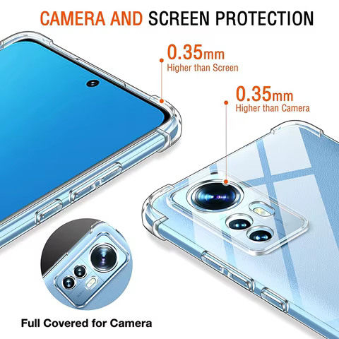 Shockproof Silicone Soft Case For Xiaomi Redmi Note 11 11S 11T 10 10S 10T 9 8 Pro 10A 10C 9A 9C 9T Clear Ultra Thin Back Cover 8 best sales redmi note 10 128gb - №8