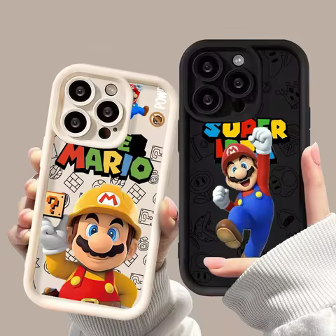 Mario Phone Case for VIVO Y28 Y36 Y27 Y02S Y20 Y20S Y50 Y30 Y51 Y31 Y16 Y19 Y78 Plus Y83 Y81 Y91 Y95 Y93 Y67 Y76 Y77 Y77E Y76S 8 best sales vivo y67 full cover - №7