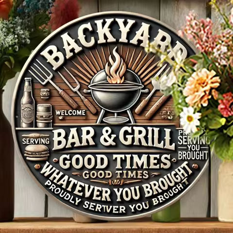 8 best sales bbq sign - №7