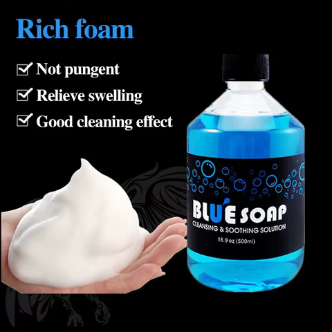 500ml Blue Soap - 3