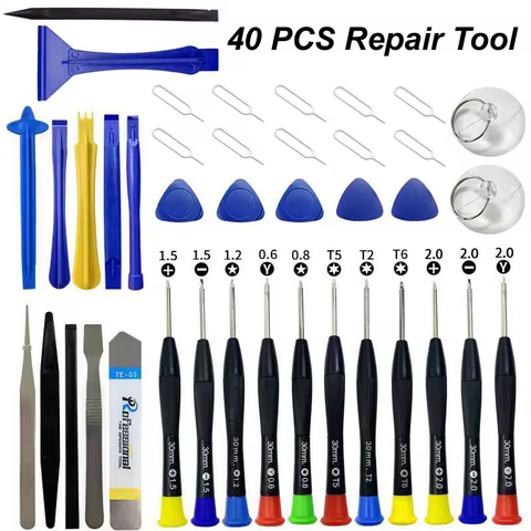 Mobile Phone Repair Tools Plastic Pry Bar Blade Opening Screwdriver for Screen iPhone iPad Laptop Computer Disassemble Hand Kit 8 best sales screen replacement tools - №7