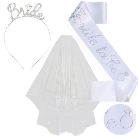 6 best sales bride to be crown - №4