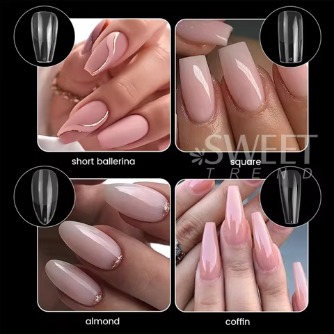 6 best sales arcylic nails - №4