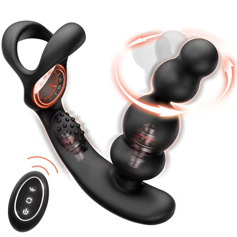 8 best sales beaded strap on dildo - №2