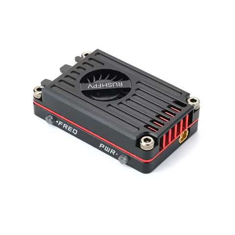 RUSH TANK MAX SOLO 5.8GHz 2.5W High Power 48CH VTX Video Transmitter with CNC shell for RC FPV Long Range Fixed-wing Drones DIY 10 best sales traxxas body - №1