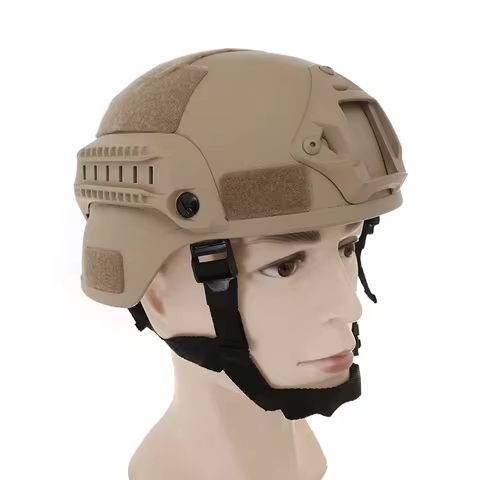 Protective Helmet FAST Helmet MICH2000 Airsoft MH Tactical Helmet Outdoor Tactical Painball CS SWAT Riding Protect Equipment 10 best sales msa helmet - №6