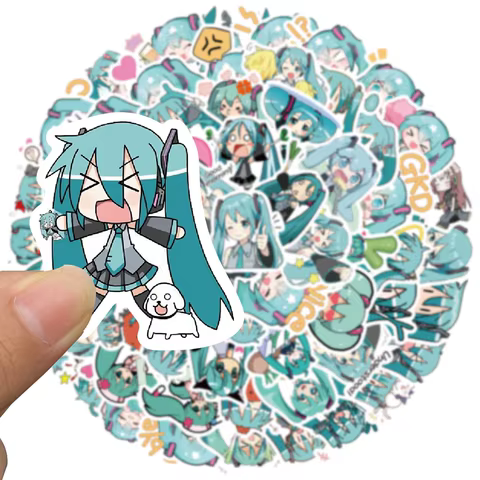 10 best sales miku stickers - №1