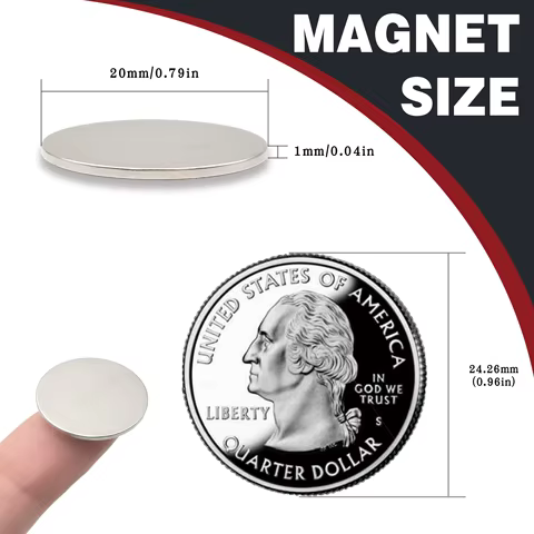 20x1mm Refrigerator Magnets, Whiteboard Magnets, Arts and Crafts Magnets, Small Magnets, Mini Magnets, Office Magnets 8 best sales refridgerator magnet - №8