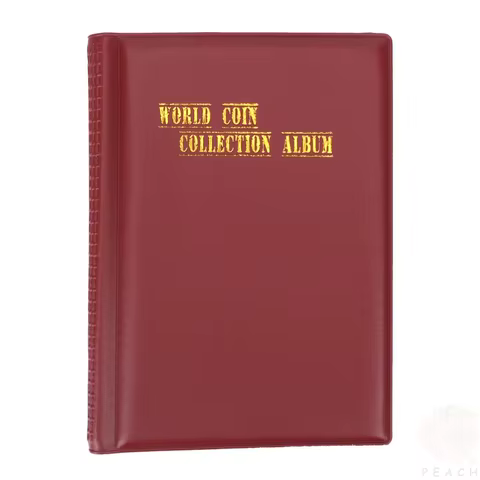 For Collector Home Decor Craft Gift Coin Album Multi-kinetic Coin Collection PVC Coins Collection Book Coin Collectors 12 best sales photo album 9x13 - №6