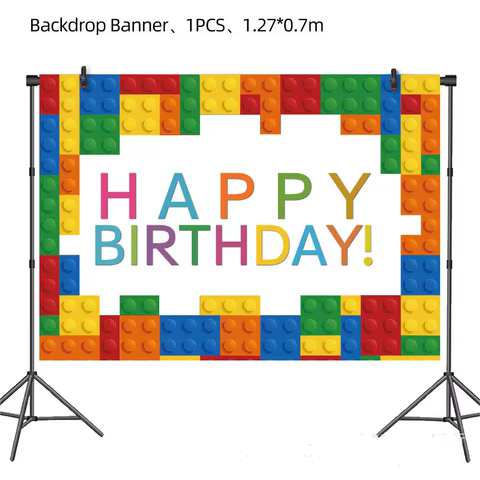 12 best sales lego birthday decorations - №9