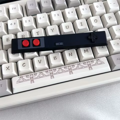 K11 Retro Spacebar Cap Personalized 6.25U Cherry Height Cross Axis Mechanical Keyboard Keycap Childhood Classic 3D Key Cap 10 best sales g512 logitech - №9
