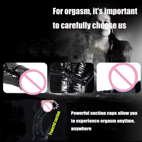Cheap Women Erotic Anal 5 Colors Big Transparent Dildo Suction Cup Jelly Dick Sex Toys Soft Clitori Vaginal Masturbators Penis 12 best sales 1 m dildo - №5