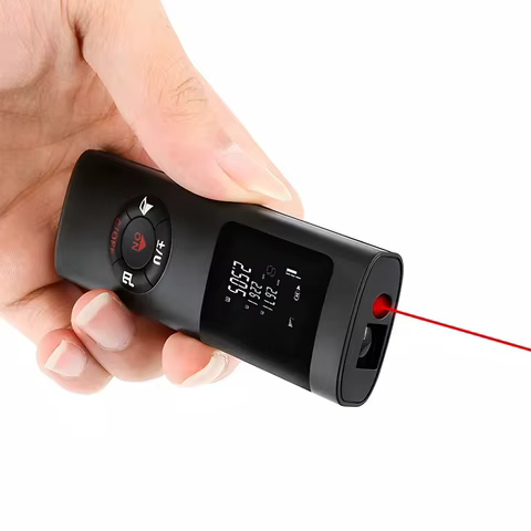 40M/60M Mini Smart Laser Distance Meter Measure Infrared Rangefinder USB Rechargeable Portable Handheld Laser Range Finder Tools 10 best sales smart tool - №9