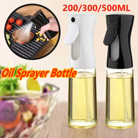 Spray Oil Sprayer Dispenser Bottle Kitchen Oils Spray Camping Beach Dispenser Olive Oil Oil Jar Baking Vinegar Soy Sauce Spray 8 best sales kmart kitchen storage - №1