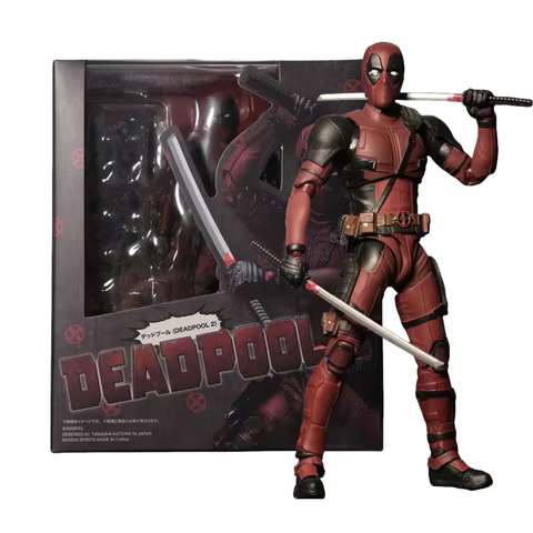 Deadpool Action Figure SHFiguarts Joint Movable New Mutants Wilson Comics KAIYODO Wade SHF Model Movie Toys for Kids Gift 8 best sales shf original - №6