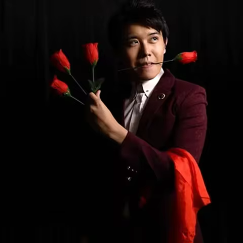 The Rose 2.0 (Red) by Bond Lee Fire Rose 1 To 4 Stage Magic Props Close Up Magic Trick Mentalism Magic Illusion Gimmick Magicain 10 best sales rose magic - №9