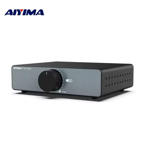 AIYIMA A07 MAX Amplifier Home Audio 300W X2 TPA3255 Class D Power Speaker Amp 2 Channel Bridgeable Mono 600 W Stereo Amplifier 10 best sales amplifier class d - №2