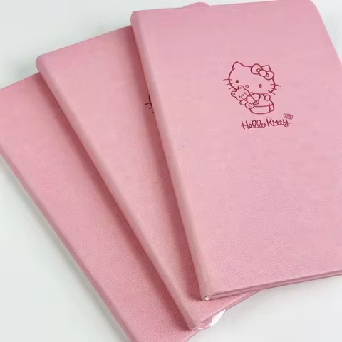 Sanrio Hello Kitty Notebook Anime Pink Student Notepad School Supplies A5 Cute Cartoon Memo Diary Office Stationery Kids Gifts 8 best sales agenda hello kitty - №5