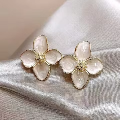 12 best sales daisy flower earrings - №6