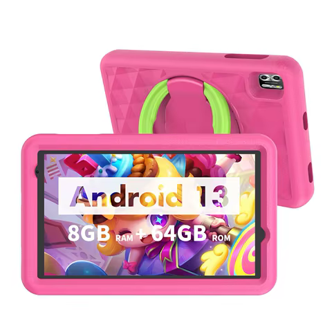 VASOUN Kids Tablet 8 Inch, Android 13 Quad Core, 8GB(4+4expand)RAM+64GB ROM, 5000mAh, Dual Camera, WiFi, Parental Control 8 best sales 8inch tablet - №3