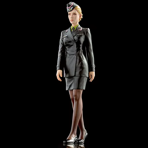 1/20 Army, female officer, Resin Model figure, GK, Unassembled and unpainted kit 10 best sales milim nava figure - №8