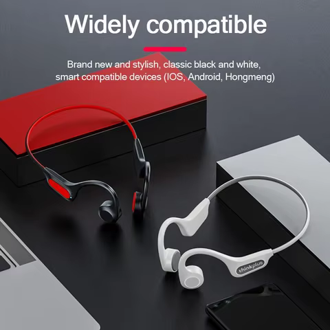 Choice Lenovo X3 Pro TWS Bluetooth V5.3 Wireless Bone Conduction Earphone IP56 Waterproof Earbuds Music Sports Headset For Run 10 best sales hearing aid bone conduction - №9