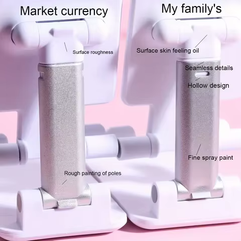 Desk Mobile Phone Holder Stand For IPhone IPad Xiaomi Adjustable Desktop Tablet Holder Universal Table Cell Phone Stand 12 best sales roster - №4