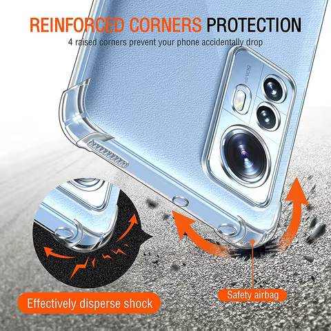 Shockproof Silicone Soft Case For Xiaomi Redmi Note 11 11S 11T 10 10S 10T 9 8 Pro 10A 10C 9A 9C 9T Clear Ultra Thin Back Cover 8 best sales redmi note 10 128gb - №8