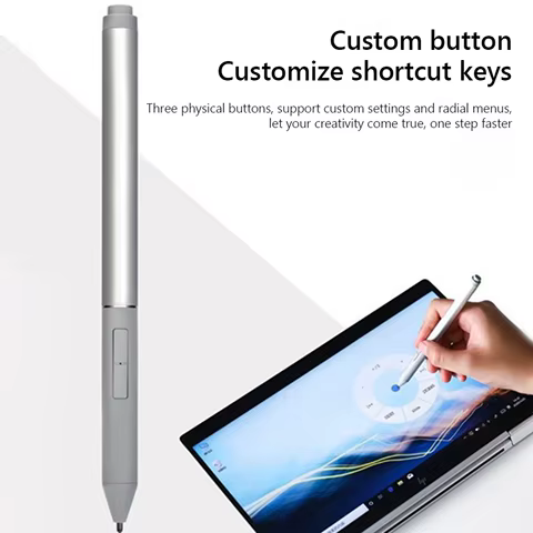 Active Pen Pen 4096 Pressure Sensing Type C Interface Silver Active Pen for HP Elitebook and Zbook X360 1030 G2/G3 1040 8 best sales hp elitebook x360 1030 g3 - №6