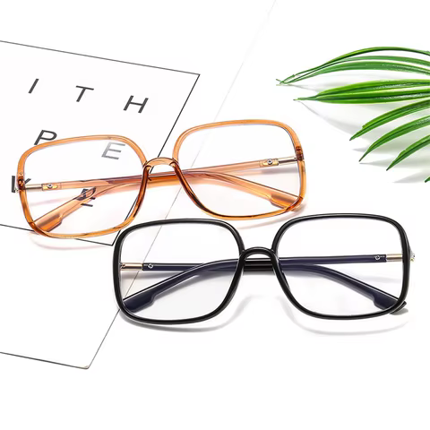 12 best sales transparent frames for men - №9