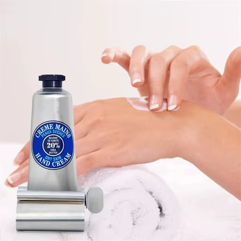 1pc Stainless Steel Wringer Roller Rotate Dispenser for Ointments Cosmetics Bathroom Accessories Toothpaste Squeezer Tube Roller 10 best sales garbage pail kids figure - №10
